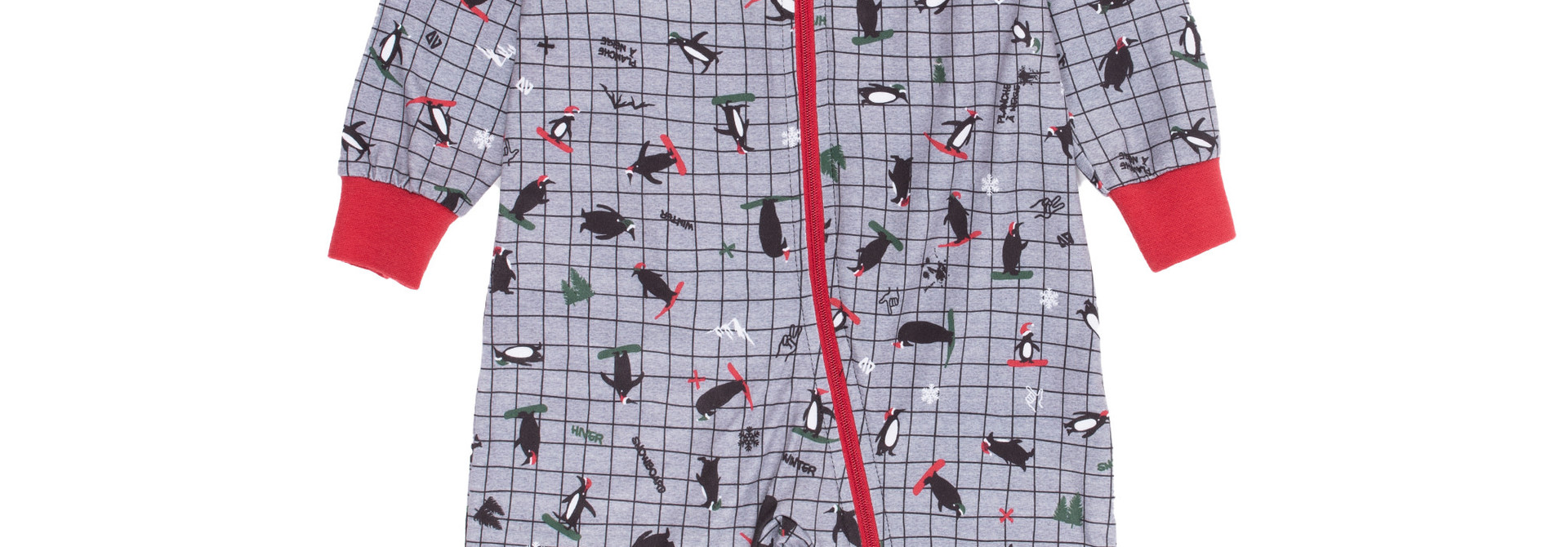 Collection des fêtes - Pyjama une-pièce Mini Pingouins