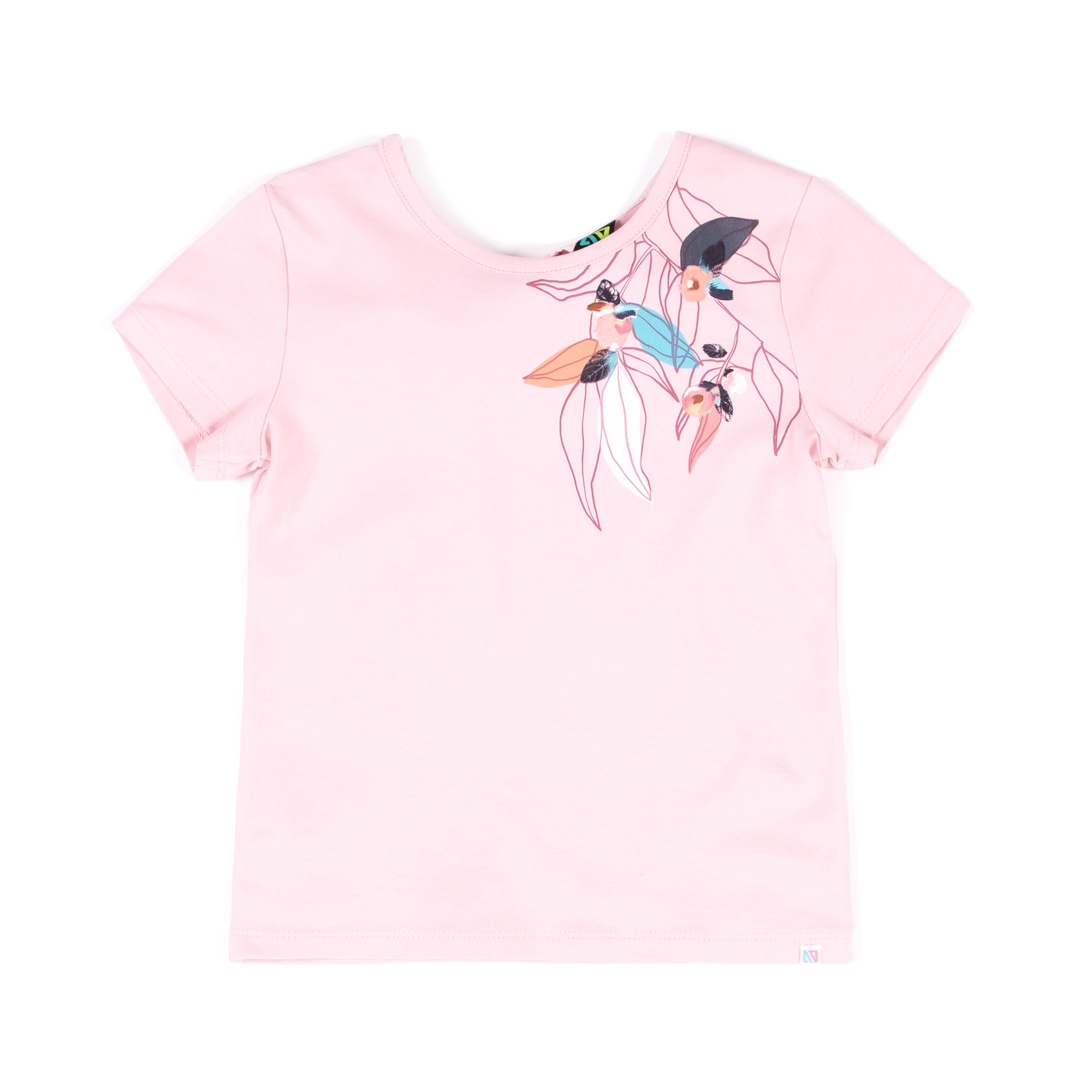 T-shirt Rose - VACANCES À LA PLAGE-1