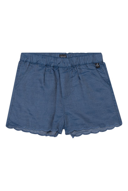 Short Chambray BASIC -  LES ESSENTIELS