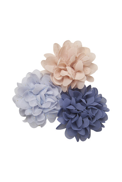 Barrettes Fleurs(3) - CREAMIE