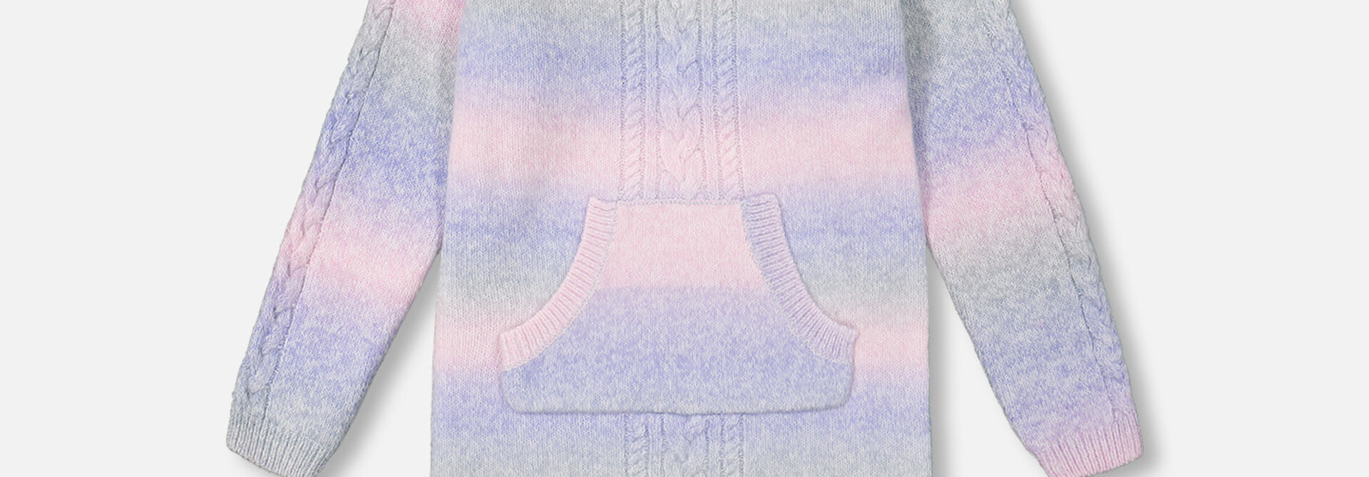 Robe tricot torsadée - COEURS EN COULEUR