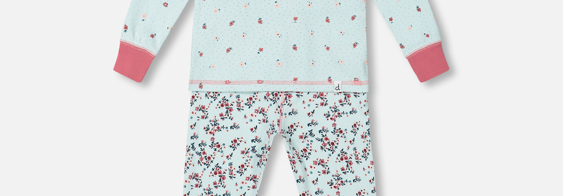 Pyjama fleurs MINI coton bio - DODO FLEURI