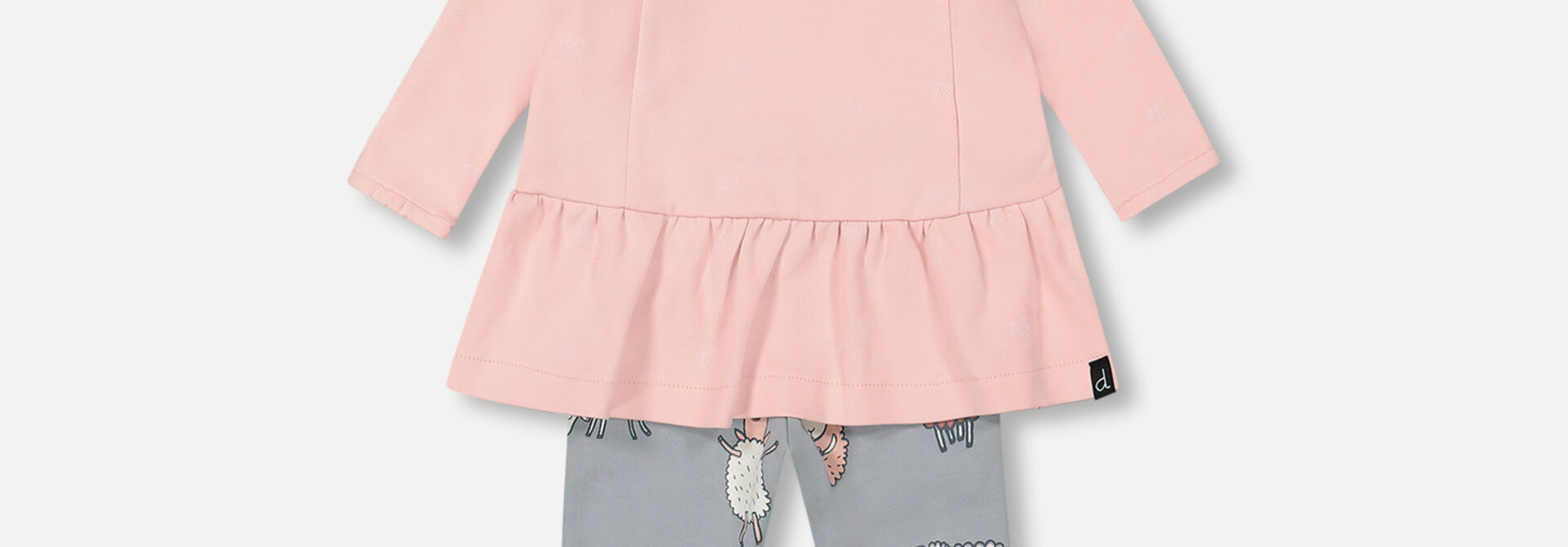 Ensemble MINI coton bio - COEUR DE LAINE