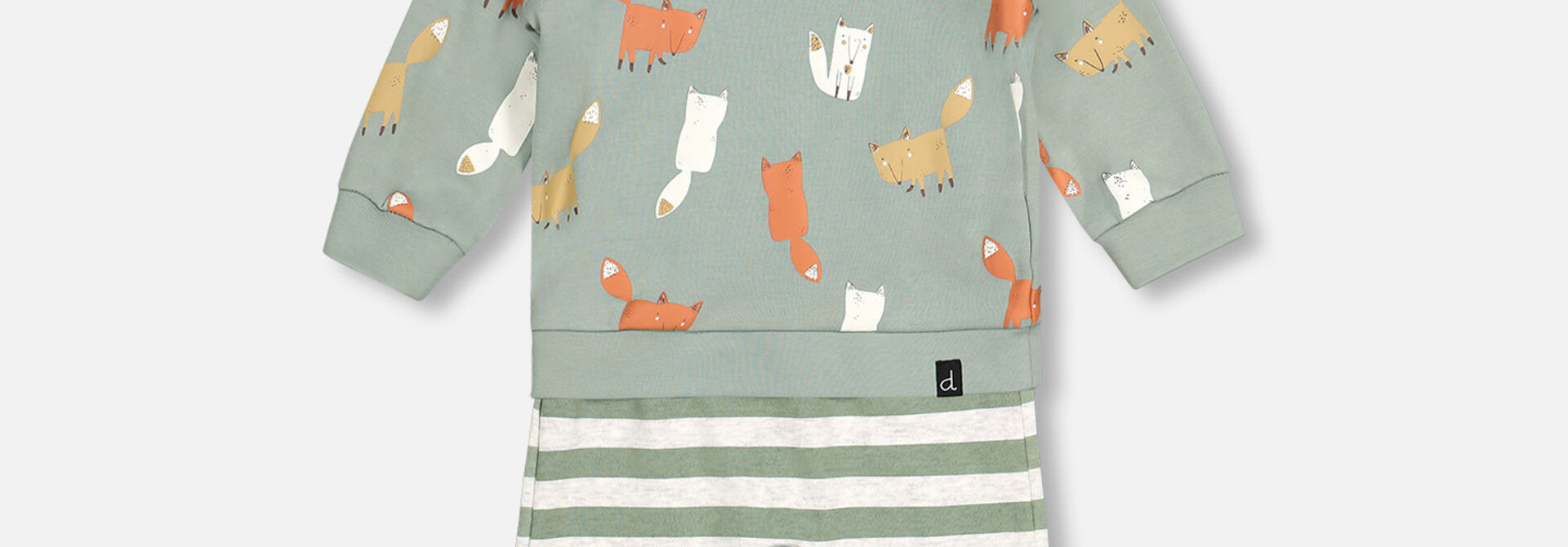 Ensemble MINI coton bio - MON PETIT RENARD RUSÉ