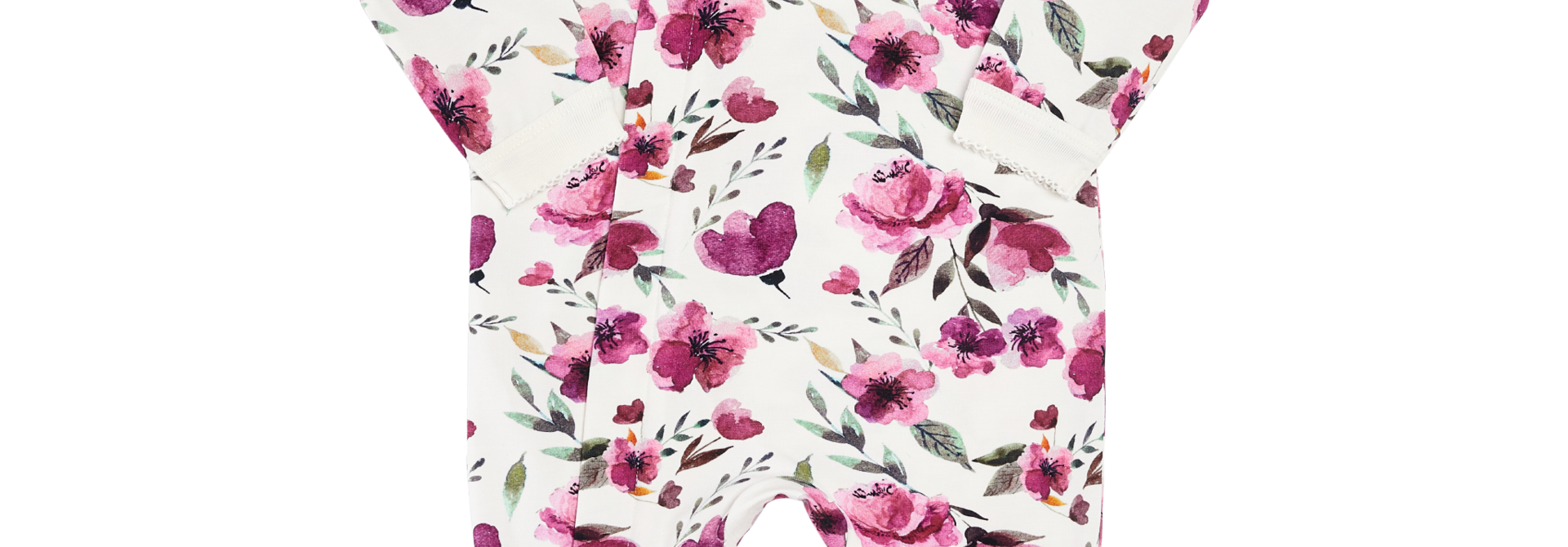 Pyjama à Zipper en Cotton-Modal - JARDIN FLEURIE
