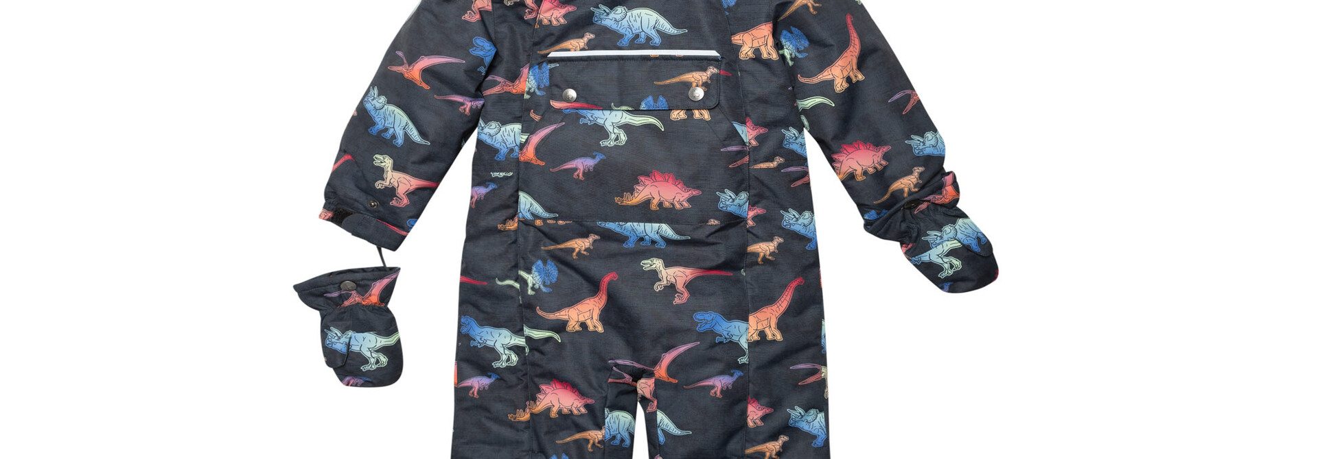 Habit de neige une pièce MINI - DINOSAURUS