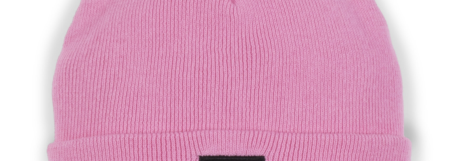 Tuque en tricot MINI BASIC - ROSE