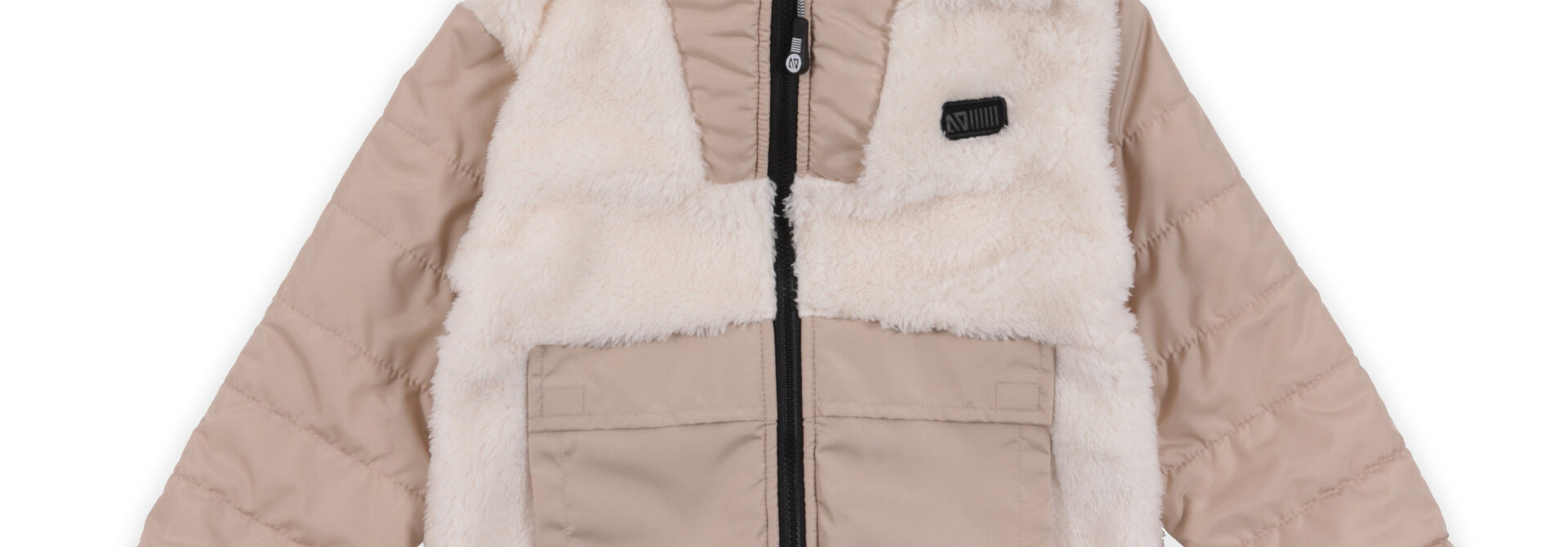 Veste sherpa à capuchon - CAMILLE