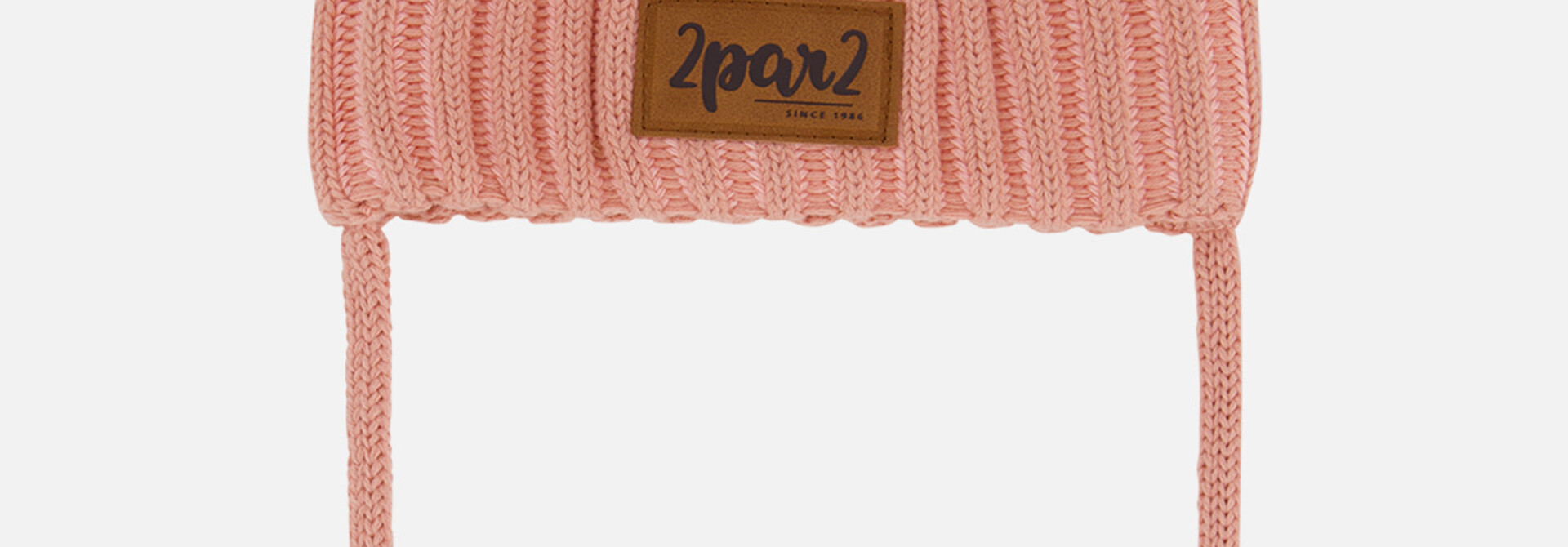 Tuque en tricot avec oreilles - ROSE TAN