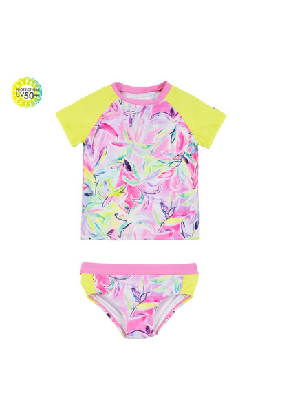 Maillot UV deux-pièces RASHGUARD - PALM BEACH