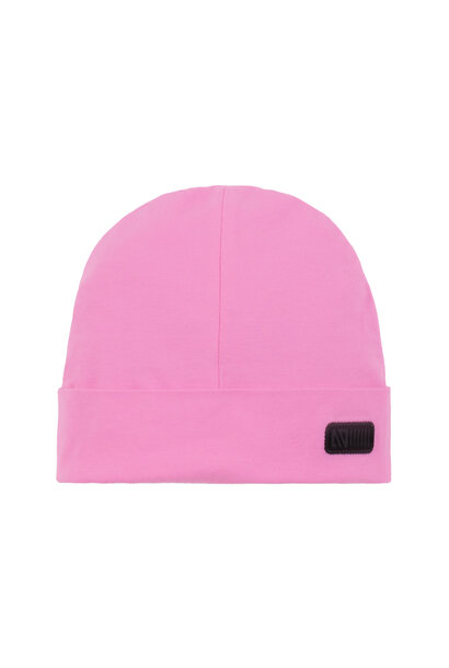 Tuque en jersey - BASIC ROSE PÂLE