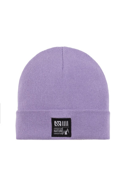 Tuque en tricot - BASIC LILAS