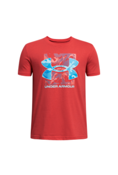 T-Shirt UA BOX LOGO CAMO - RED