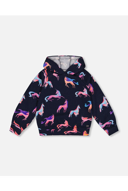Hoodie LICORNES PASTELS - LES ESSENTIELS