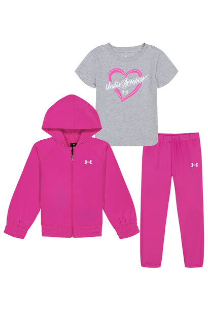Ensemble 3 pièces Mini HEART Rose - UA COSMOS 1.0