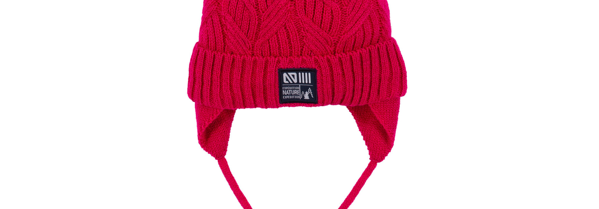 Tuque en tricot MINI - ROSE