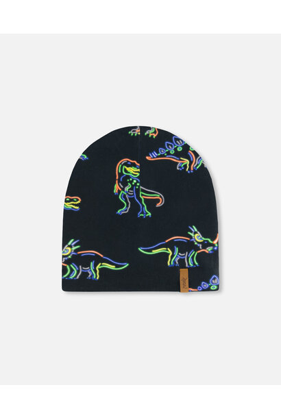 Bonnet en jersey - DINOS EN FOLIE