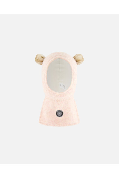 Cagoule en tricot ROSE - POMPOM