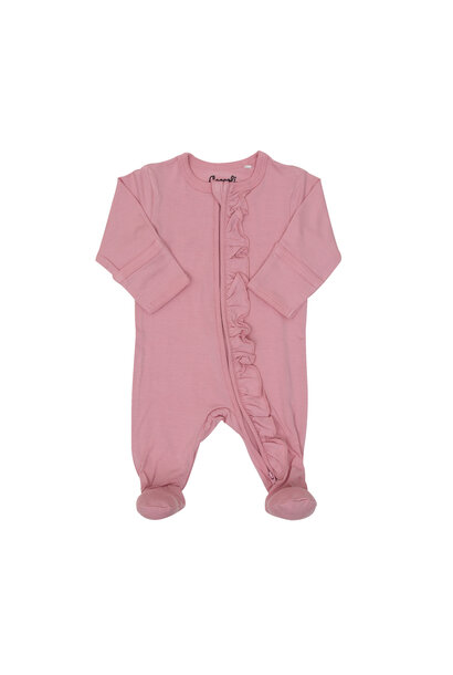 Pyjama à Zipper en Modal - SILVER PINK