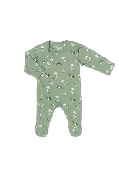 Pyjama à Zipper en Coton-Modal - BIRD ON LILY