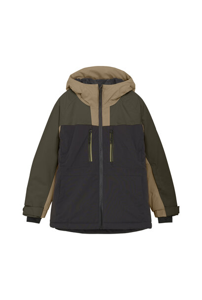 Manteau COLORBLOCK - KAKI