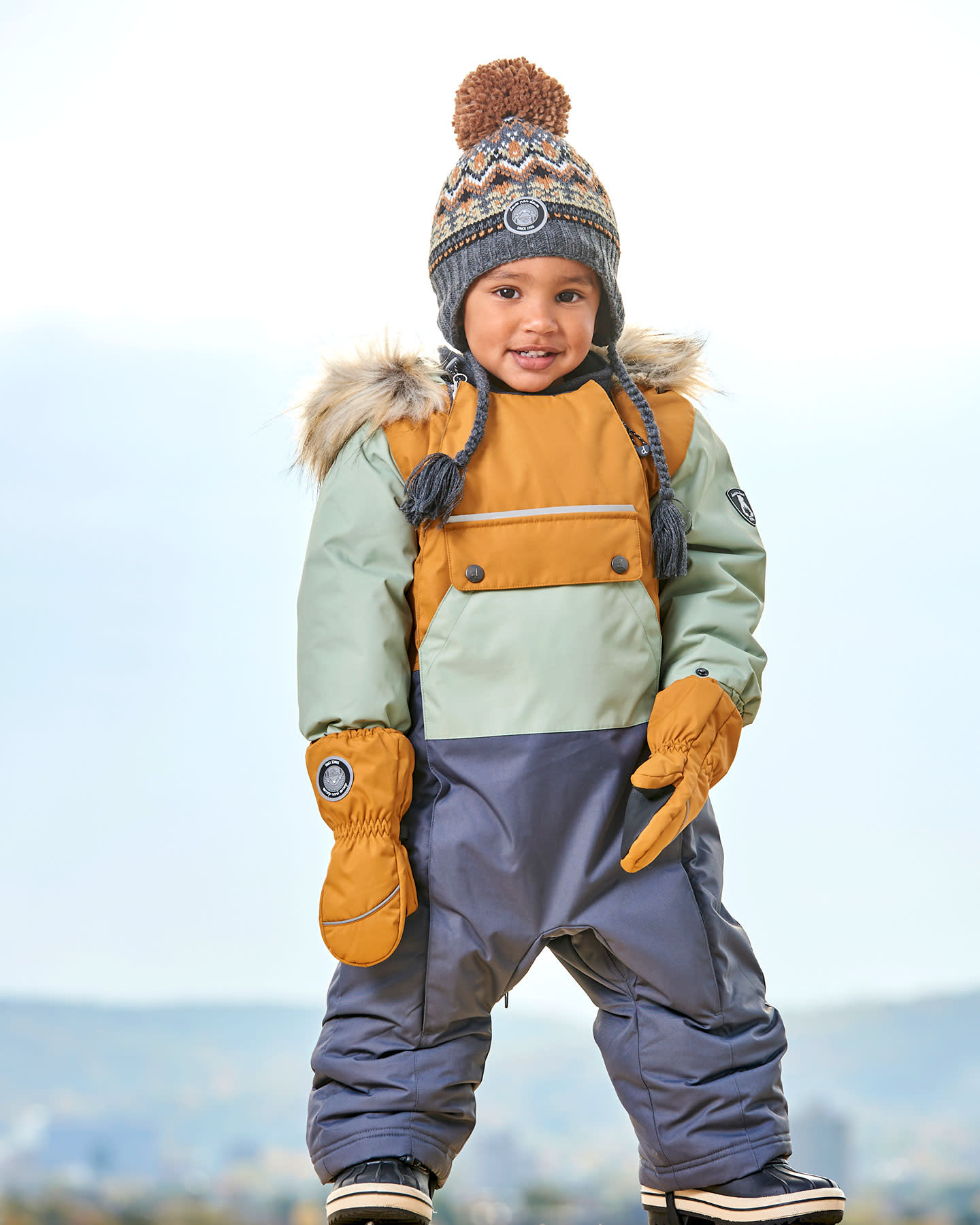 DEUX PAR DEUX Habit de neige une piece MINI EPICES DES INDES Vetements enfants