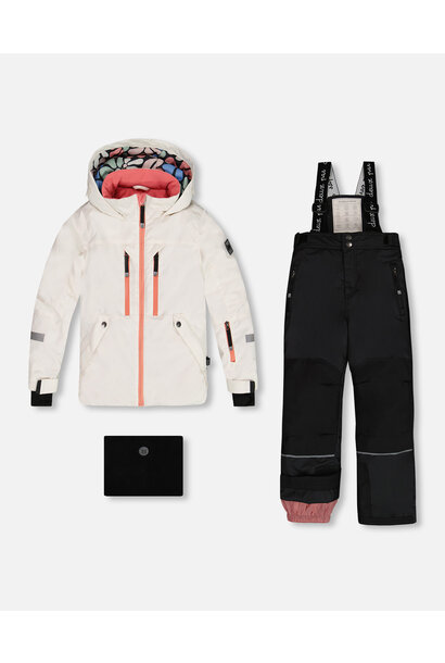 Habit de neige deux pièces TEKNIK - BLANC RÉTRO