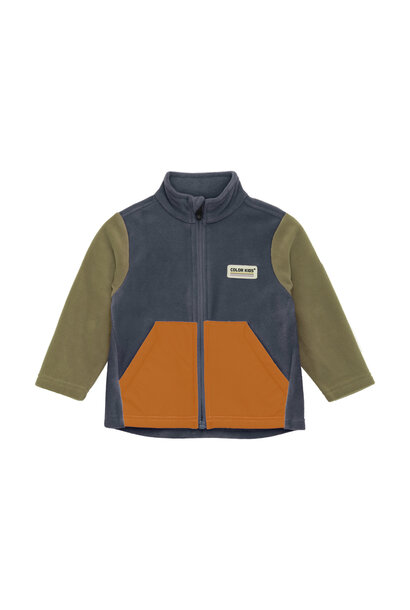 Veste en polar MINI COLOR - INDIGO