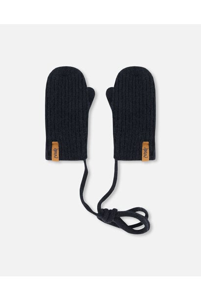 Mitaines en tricot avec corde - ANTRA