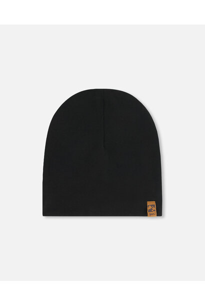 Bonnet en jersey - ANTHRACITE