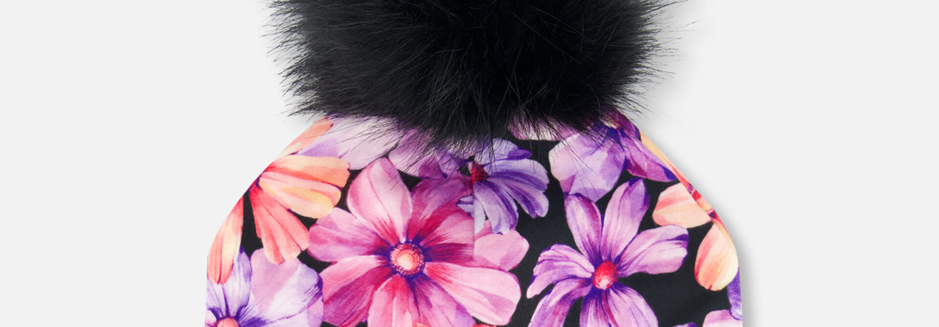 Bonnet en jersey avec pompom - DAISY