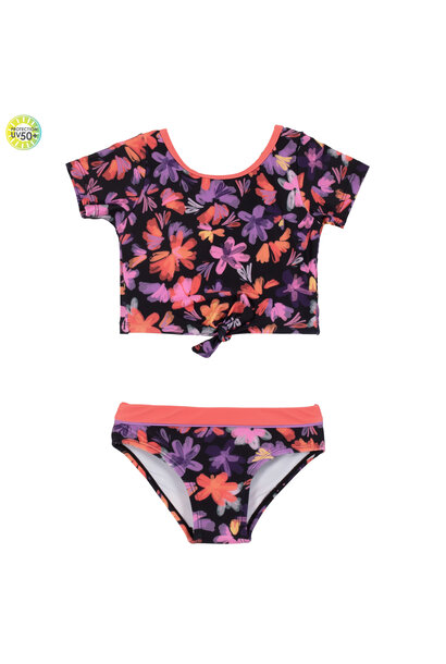 Maillot UV deux-pièces - BOUQUET DE FLEURS
