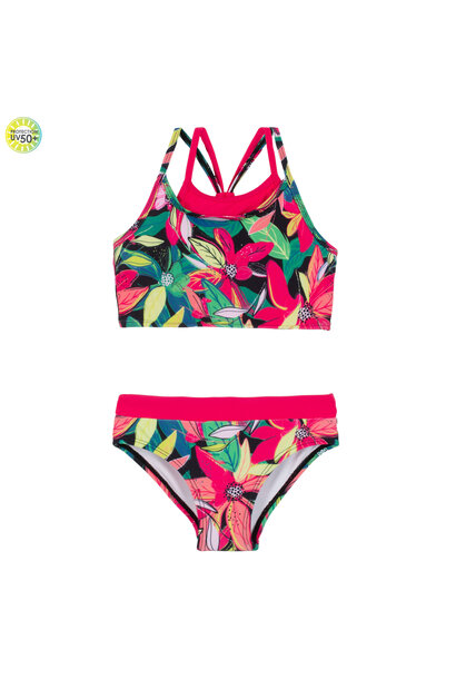 Maillot UV deux-pièces - JUNGLE TROPICALE
