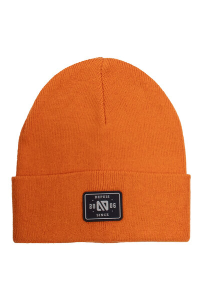 Tuque en tricot ORANGE - BASIC