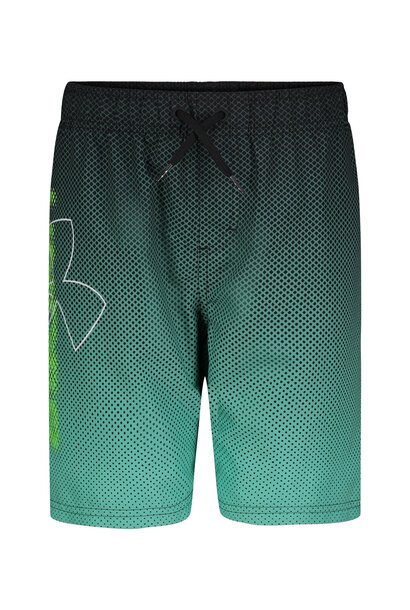 Short maillot TEXTURE LOGO VOLLEY VERT - UA OCEAN 2.0
