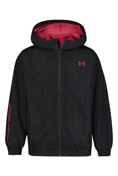 Coupe Vent WINTUCK NOIR/ROSE - UA OCEAN 2.0