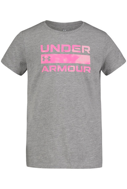 T-Shirt STACKED LOGO GRIS - UA OCEAN 2.0