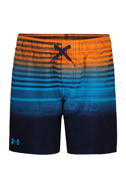 Short maillot BLENDERE STRIPE VOLLEY BLEU - UA OCEAN 2.0