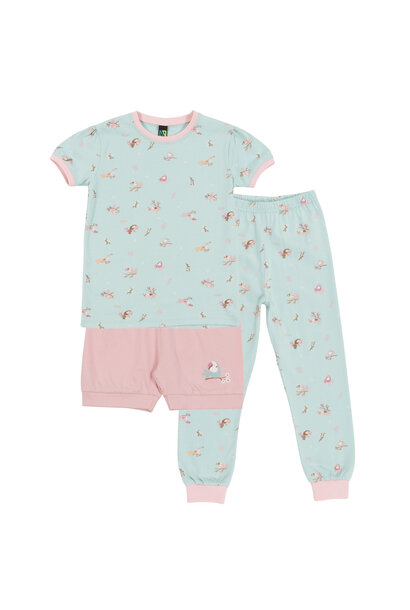 Pyjama trois-pièces - OISEAUX
