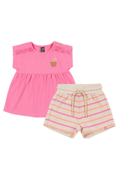 Ensemble t-shirt shorts - PETITE FLEUR
