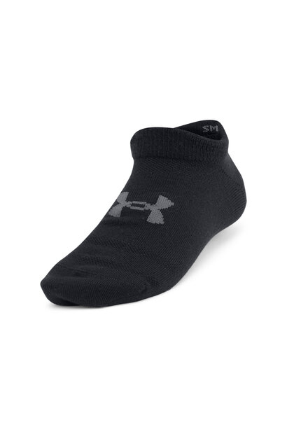 Chaussettes Invisibles ALL Noir 6pk - UA BASIC