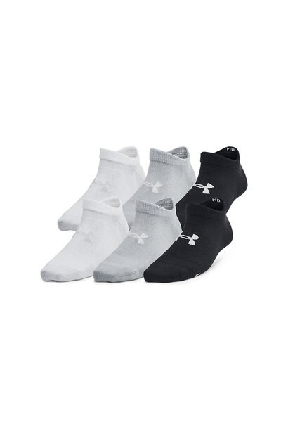 Chaussettes Invisibles IN Gris 6pk - UA BASIC