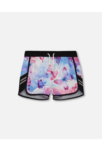Short athlétique - PAPILLONS D'EAU