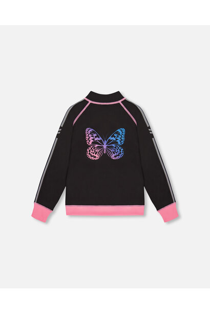 Veste zippée réversible athlétique