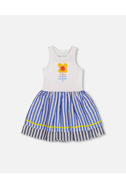 Robe en jersey - VIVE LES RAYURES!