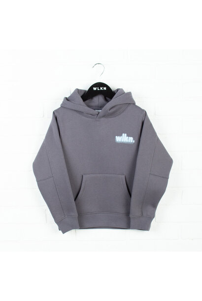 Hoodie - BURST BLUE SPRAY