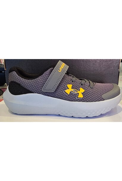 Chaussure de course JAUNE VELCRO - SURGE 4