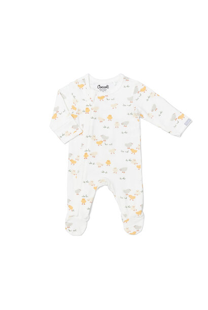 Pyjama à Zipper en Coton-Modal - POULETTES