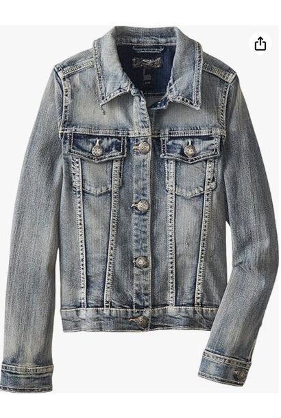 Jacket en denim - BASIC EVELYN