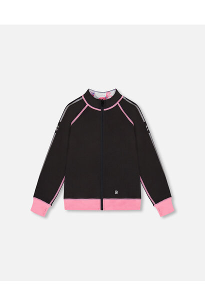 Veste zippée réversible athlétique - PAPILLONS D'EAU